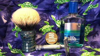 10 Feb 19 SOTD: Paladin Deep Sea Ebonite, Barrister & Mann Waves, Avon Cool Seas