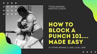 HOW TO BLOCK A PUNCH - TODD MEDINA #shorts