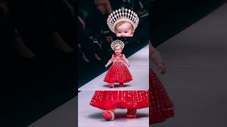 "Runway Royalty: Baby Girl in Pearls"#kidsvideo #cute #cutebaby#satisfying #shorts