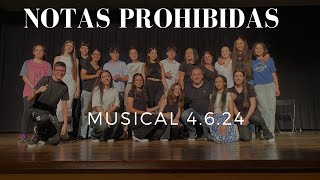 ✅NOTAS PROHIBIDAS, MUSICAL 4.6.24, IES FRANCESC TÀRREGA, SPAIN,#musiceducation #musicaltheatre