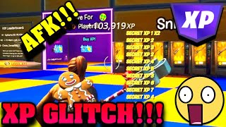 ⛏Fortnite XP Glitch ✨*AFK* - LEVEL UP FAST!!!