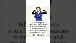 Stay Strong Motivational Quotes WhatsApp Status #Shorts #DAILYQUOTES