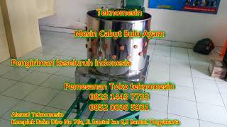 Mesin Cabut Bulu Ayam Stainless stell Harga ekonomis