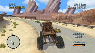 Cars: The Video Game - Monster Mater Gameplay - Xenia Emulator