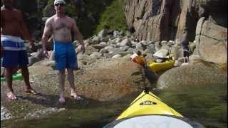 Kayaking Porthgwarra