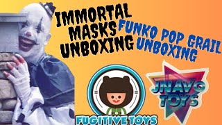 Funko Pop GRAILS!!  plus Unboxing Immortal Masks Clown Masks For Halloween