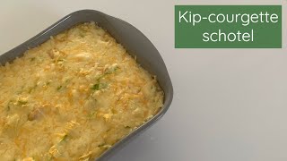 Koolhydraatarme kip-courgette schotel | Carin Pool Voedingsbureau