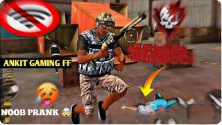 NOOB PRANK 😂 Funny  Full Video Lone Wolf Gameplay Next Level 🤣🤣 @ANKITFREEFIRE715