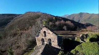 Castañar de Manzanedo de Valdueza a vista de dron