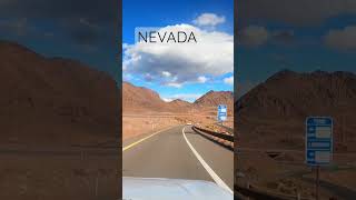 Scenic drive in Nevada #shorts