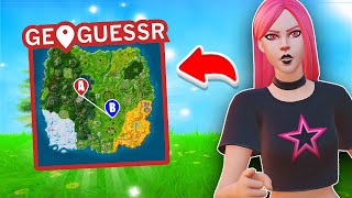 Can You GUESS Where I Am In Fortnite? (GeoGuessr)