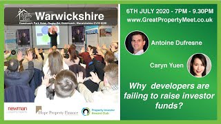 Why Developers are Failing to Raise Investor Funds | Great Property Meet LIVE