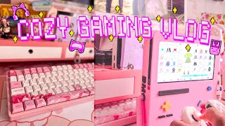 ✨What I play in 24hrs | a cozy gaming vlog  🎮👾