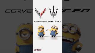 Corvette C8 vs Maserati MC20 funny#car #automobile #tiktok #funny #status #fyp #vs #luxury #asmr