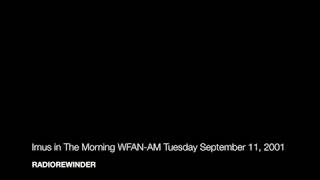 WFAN New York Imus 9 11 01