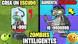 10 MEJORES ZOMBIES más INTELIGENTES de Plantas Vs Zombies 2