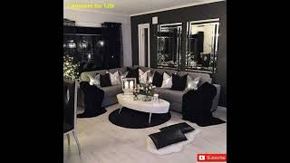 stunning black living room decoration ideas