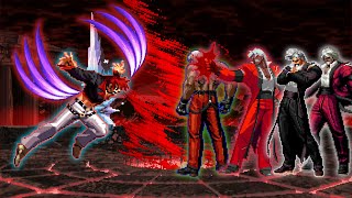 KOF Mugen Iori-XII  vs Rugal Team