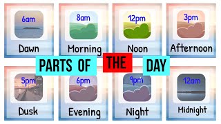 Can you name these times of day? #learnenglish #english #vocabulary| Listen And Practice