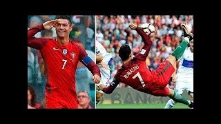 Cristiano Ronaldo Finalmente GOL in ROVESCIATA nel CALCIO 2017 Tutti i TIRI GOL in ACROBAZIA