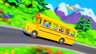 Wheels On The Bus CoComelon Sound Variations in 187 s' Nursery rhymes JJ, Nico, Cody, Nina 0102