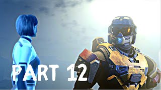 NOBLE 5 JORGE wrecks MONITOR a 2nd time in HALO INFINITE Campaign Gameplay Part 12 - Command Spire