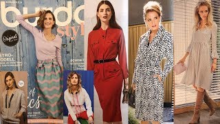 Немецкая оригинальная версия Burda Style 02/2019