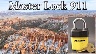 226) Master Lock 911 Picked at Bryce Point, Bryce Canyon National Park