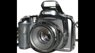 Canon 10D замедленная съемка работы затвора