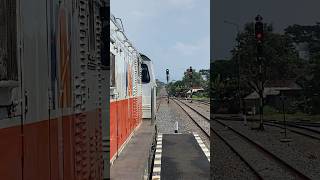 Semboyan 5 Berjalan #keretaapi #serayu #stasiun #tasikmalaya