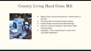 Manual Grain Mill Reviews