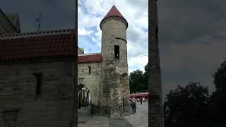 Tallinn medieval old town #tallinn #estonia #europe #oldtown #youtubeshorts #shorts#travel#memories