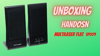 Caixa De Som Multilaser Flat 3W Rms Preto SP009 | UNBOXING/HANDSON