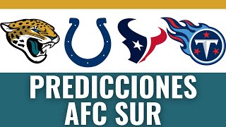 ¿Los Colts serán campeones de su división? Predicciones NFL División Sur de la Conferencia Americana