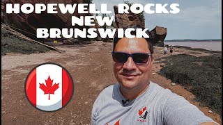 VISITANDO HOPEWELL ROCKS 🪨 EN NEW BRUNSWICK CANADÁ 🇨🇦