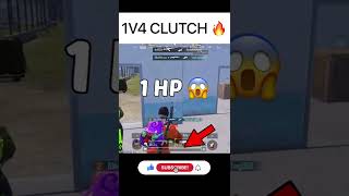 1v4 Clutch Pubg mobile 🔥 Pubg funny moments Bgmi funny #shorts #youtubeshorts #pubgmobile #bgmi