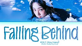 MINJI Falling Behind (by Laufey) Lyrics (Color Coded Lyrics)