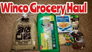 WINCO GROCERY HAUL AUGUST 2023