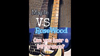 MAPLE FRETBOARD VS ROSEWOOD FRETBOARD! PRE-CBS STRATOCASTER SHOOTOUT!