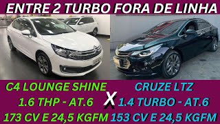 ENTRE 2 CARROS - CITROEN C4 LOUNGE X CHEVROLET CRUZE - MELHORES QUE COROLLA E CIVIC A 90 MIL