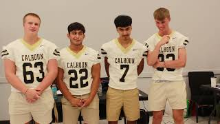 Calhoun Football Players Talk CFB Rating & More