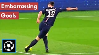 Most embarrassing Goals in football.