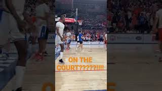 Gators Pre Game Layups ON THE COURT