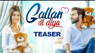 LOVIE VIRK - Gallan Dil Diya (Teaser) Desi Routz | Maninder Kailey | Latest Punjabi Song | Geet, MP3