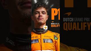 Lando on Pole in Netherlands 🤩🤩 #trending #f1 #landonorris #mclarenf1 #fyp