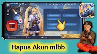 Cara MENGHAPUS AKUN di Mobile Legends | Hapus Akun MLBB Secara Permanen (2024)