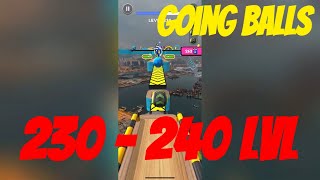 Going Balls Speedrun Gameplay levels 230 240  #gaming #gameplay #going balls