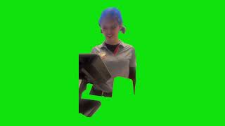 No Chick Fil A Sauce Girl Meme Green Screen Chroma Key Template