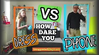 What Happens When Dad Is Spending Too Much Time On The Phone | Daughter vs Dad Confrontation