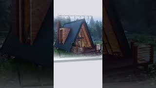 A-frame по технологии ЛСТК #лстк #construction #быстровозводимыездания #architecture #каркасныйдом